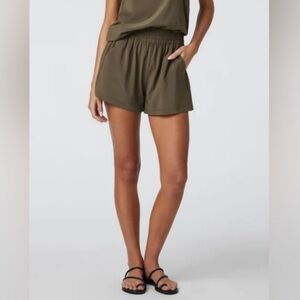 Olive Green Women's Shorts